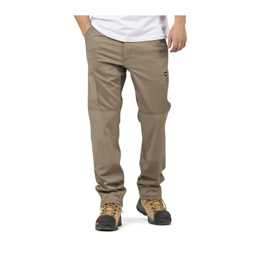 Caterpillar Clothing Online - Caterpillar Machine Mens Pants Khaki (321985-PWG)